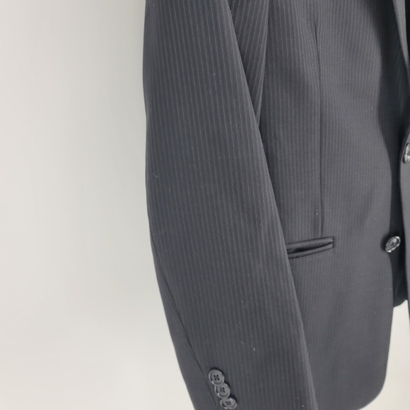 Michael Kors Boys Youth Black Blazer Jacket Suit Coat Formal Size 14R - Picture 7 of 12